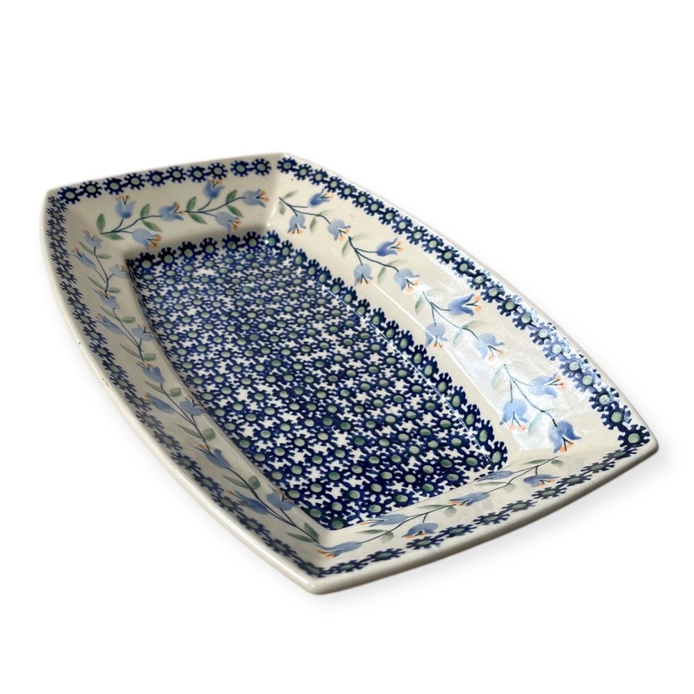 Manufaktura Polish Pottery Stoneware Platter Tray